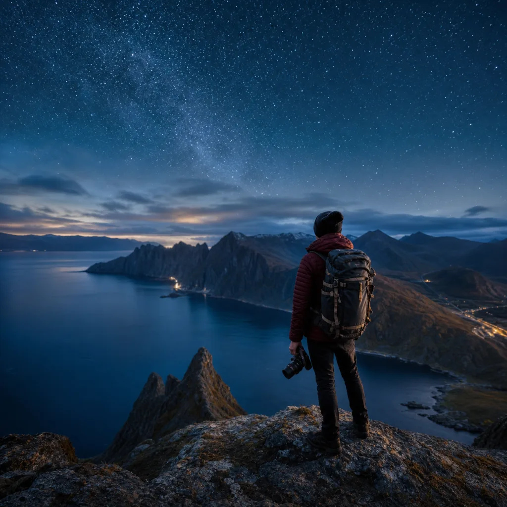 A guided photography expedition with equipment