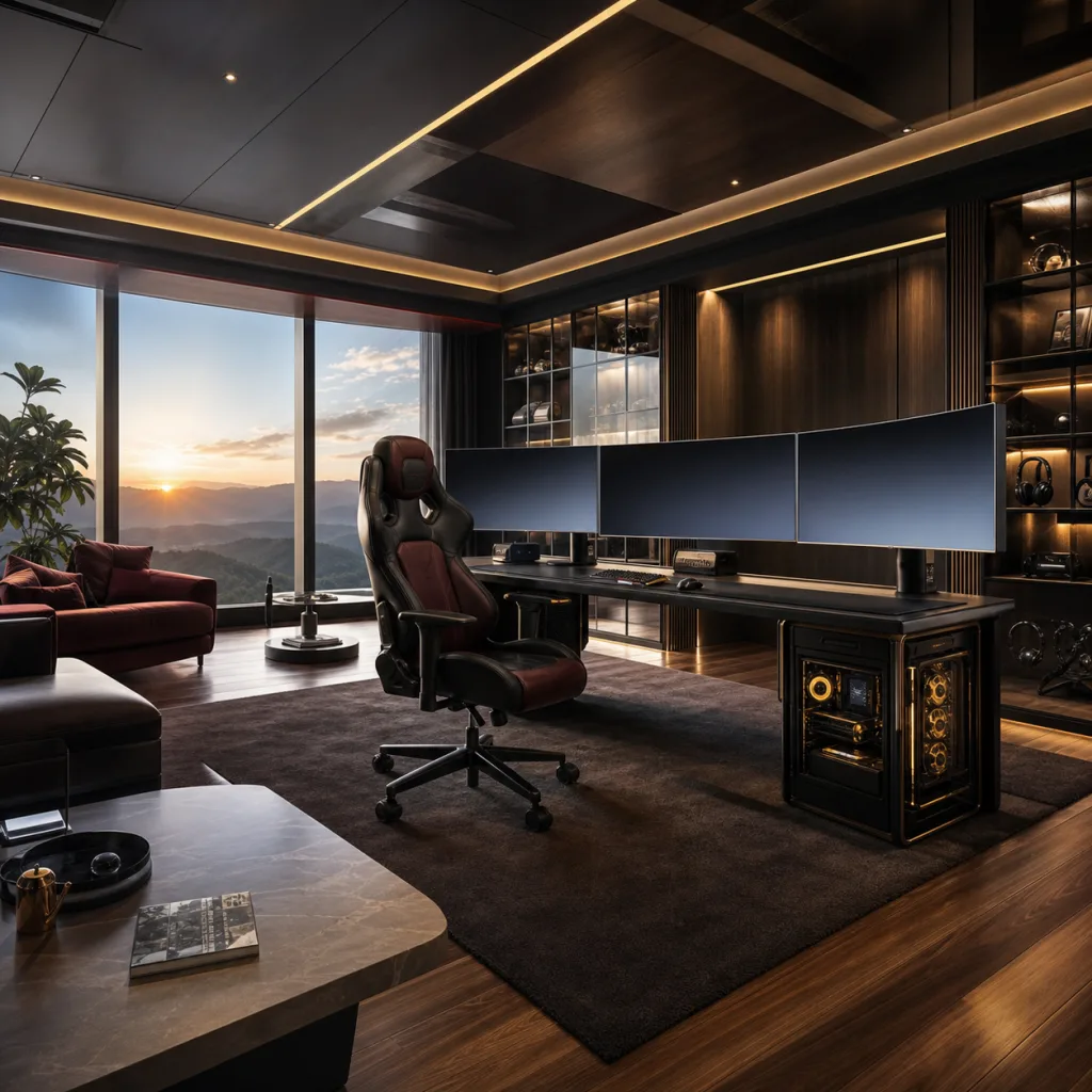 A complete high-performance gaming room